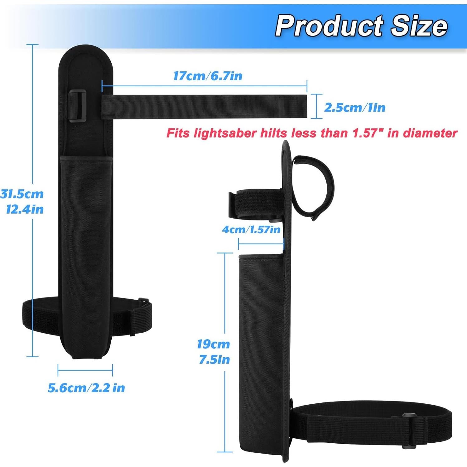 Soporte de Cinturón para Sable de Luz Cosmos Ajustable