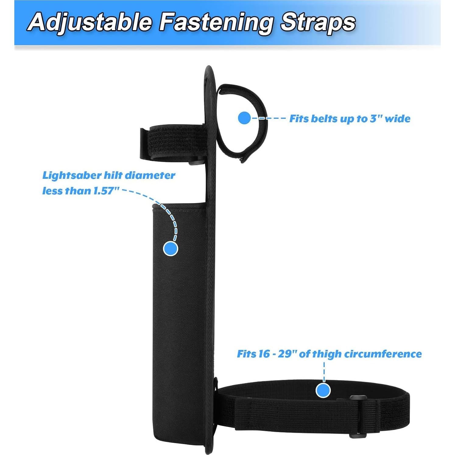 Soporte de Cinturón para Sable de Luz Cosmos Ajustable