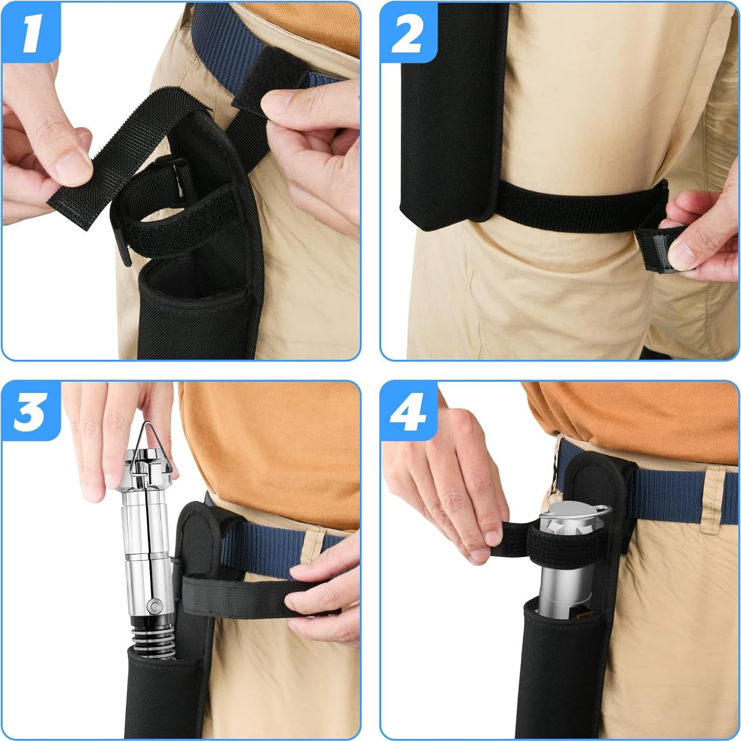 Soporte de Cinturón para Sable de Luz Cosmos Ajustable