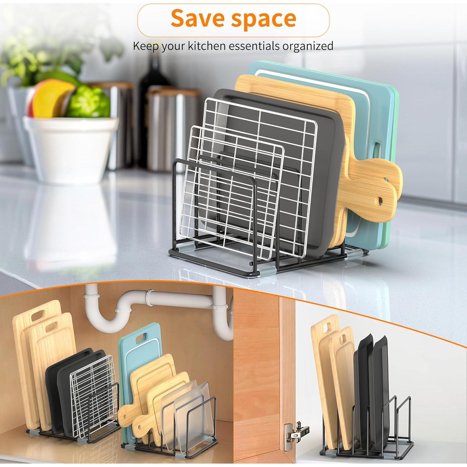 Organizador de Bandejas de Hornear VAEKUCEAN Mediano 5 Ranuras