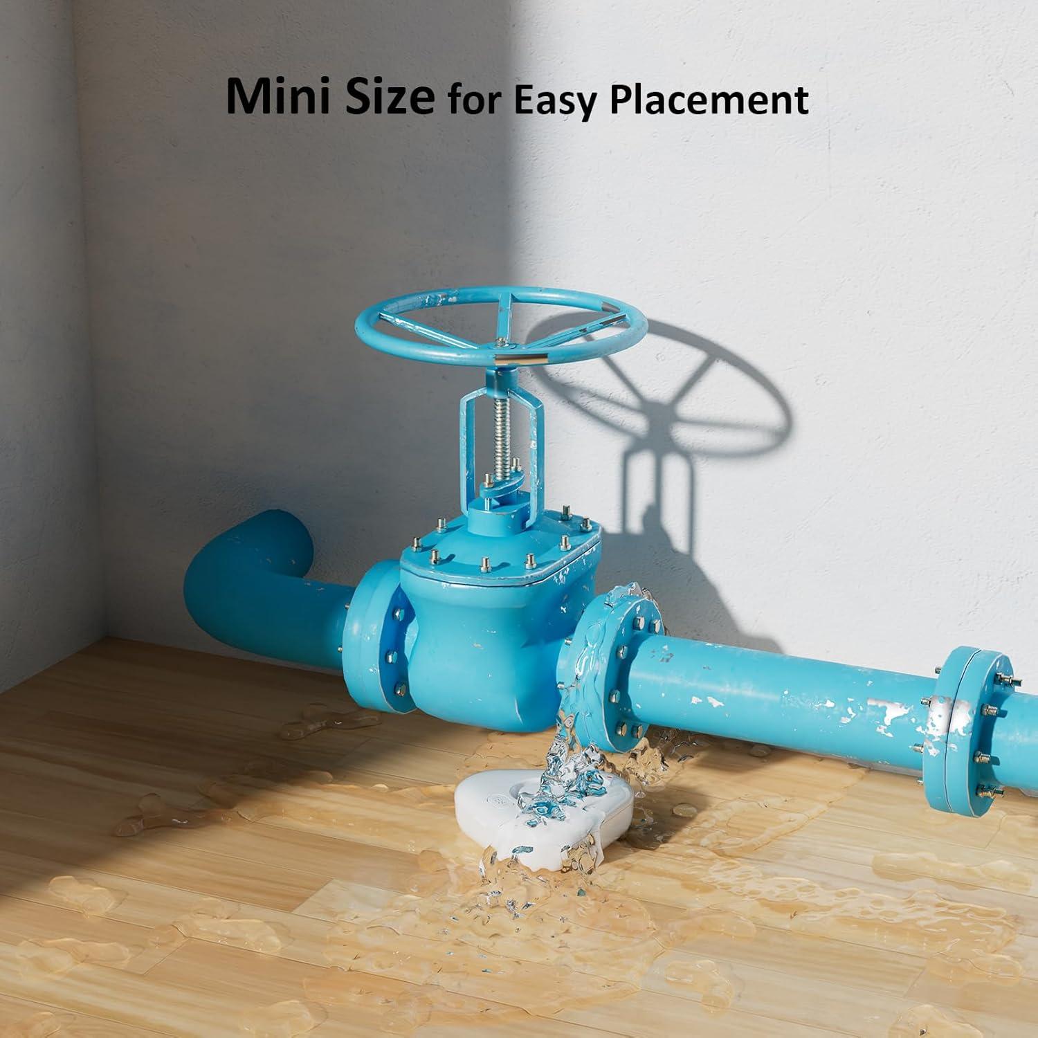 Detector de Fugas de Agua Stechro WD76 120dB IP66 Batería AAA