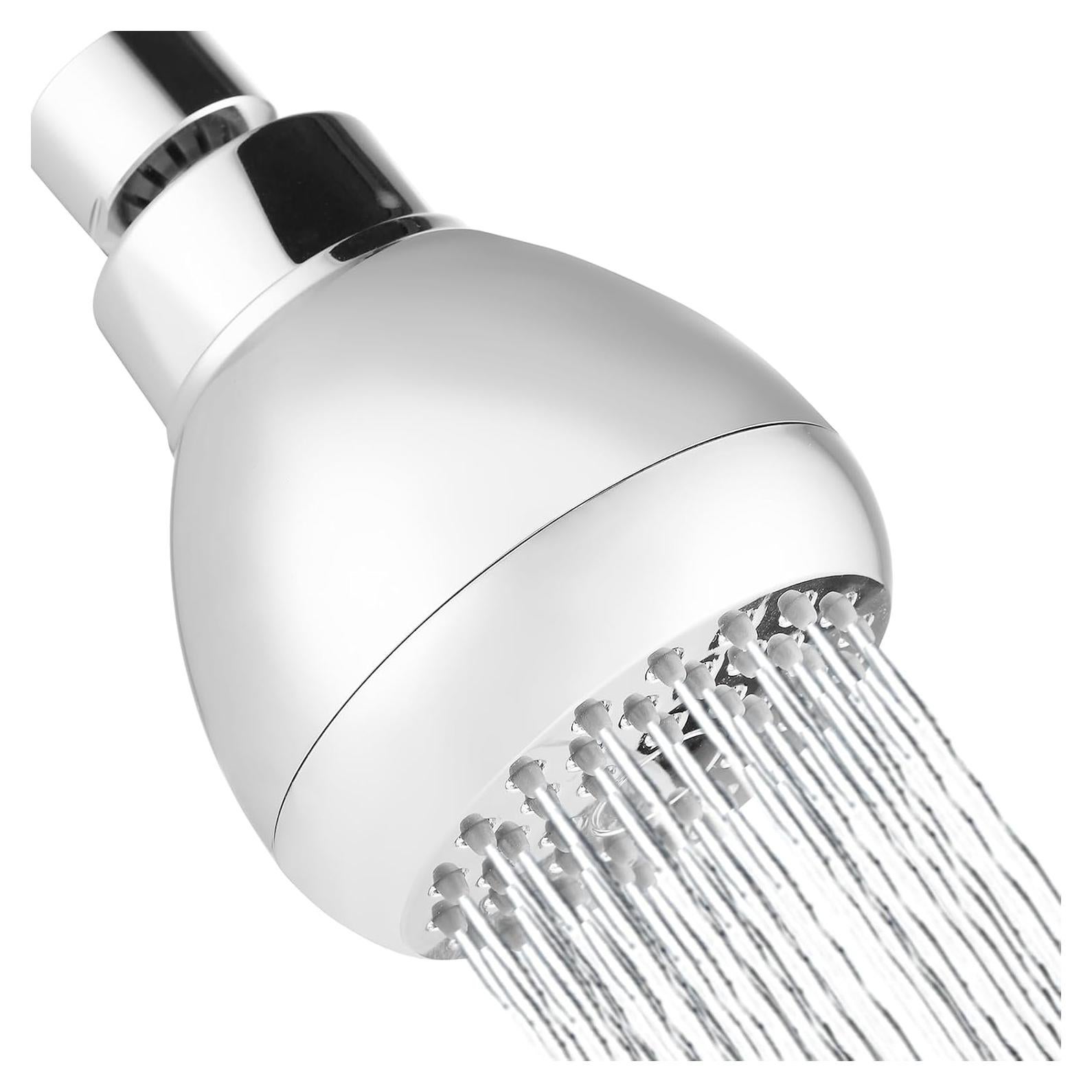 Cabezal de Ducha Kinbrace 3" Alta Presión Cromo Anti-obstrucción