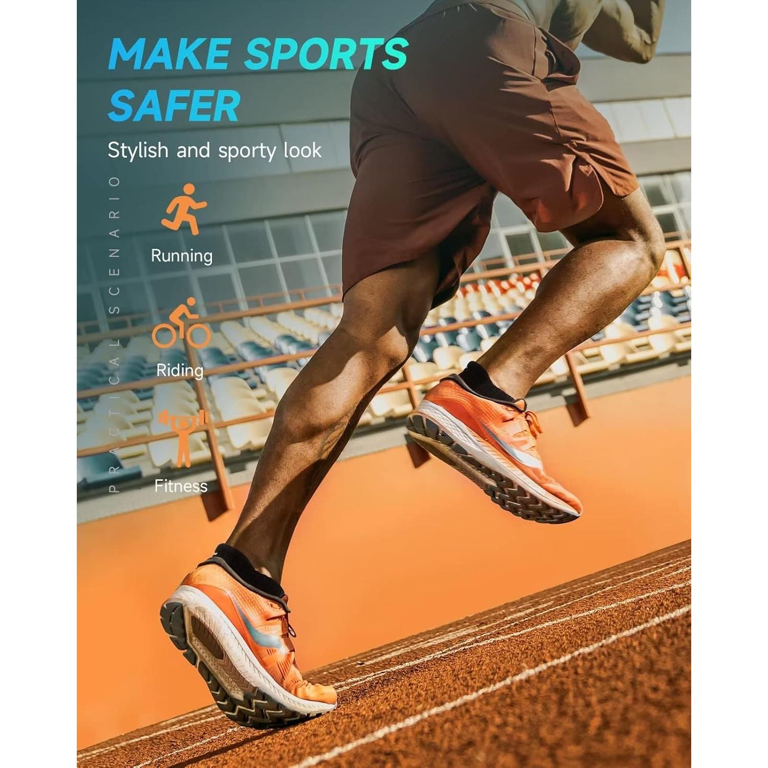 Calcetines Deportivos TANSTC Antideslizantes 6 Pares Unisex