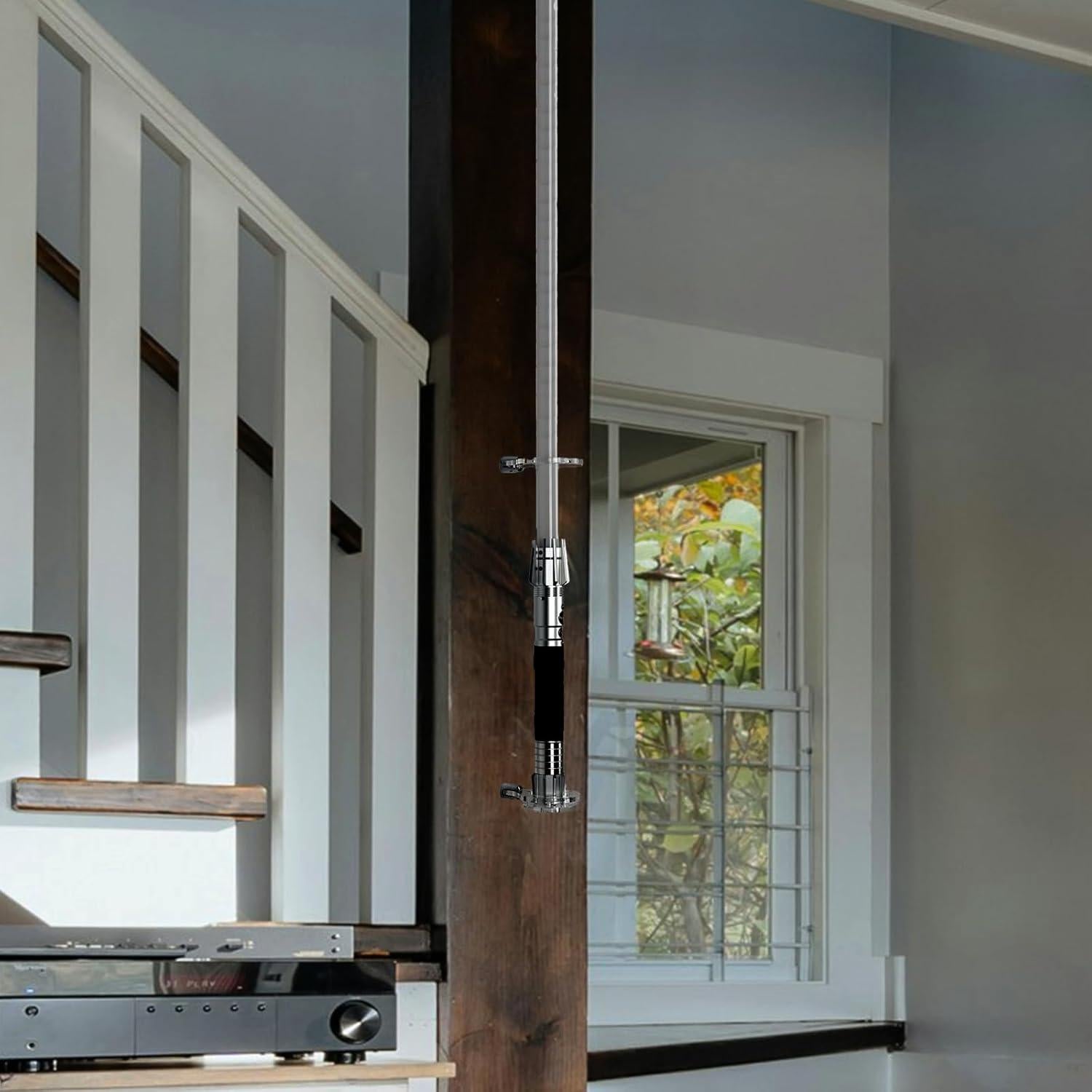 Soporte de sable de luz WANLIAN acrílico transparente 1 agujero