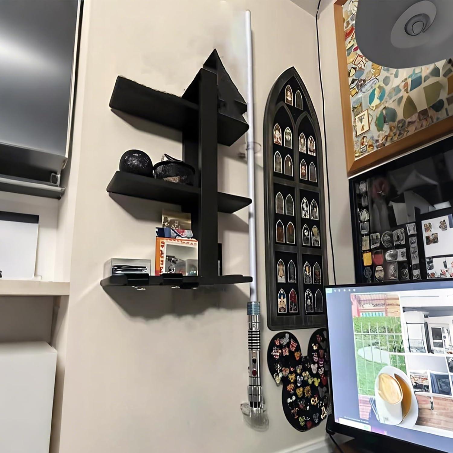 Soporte de sable de luz WANLIAN acrílico transparente 1 agujero