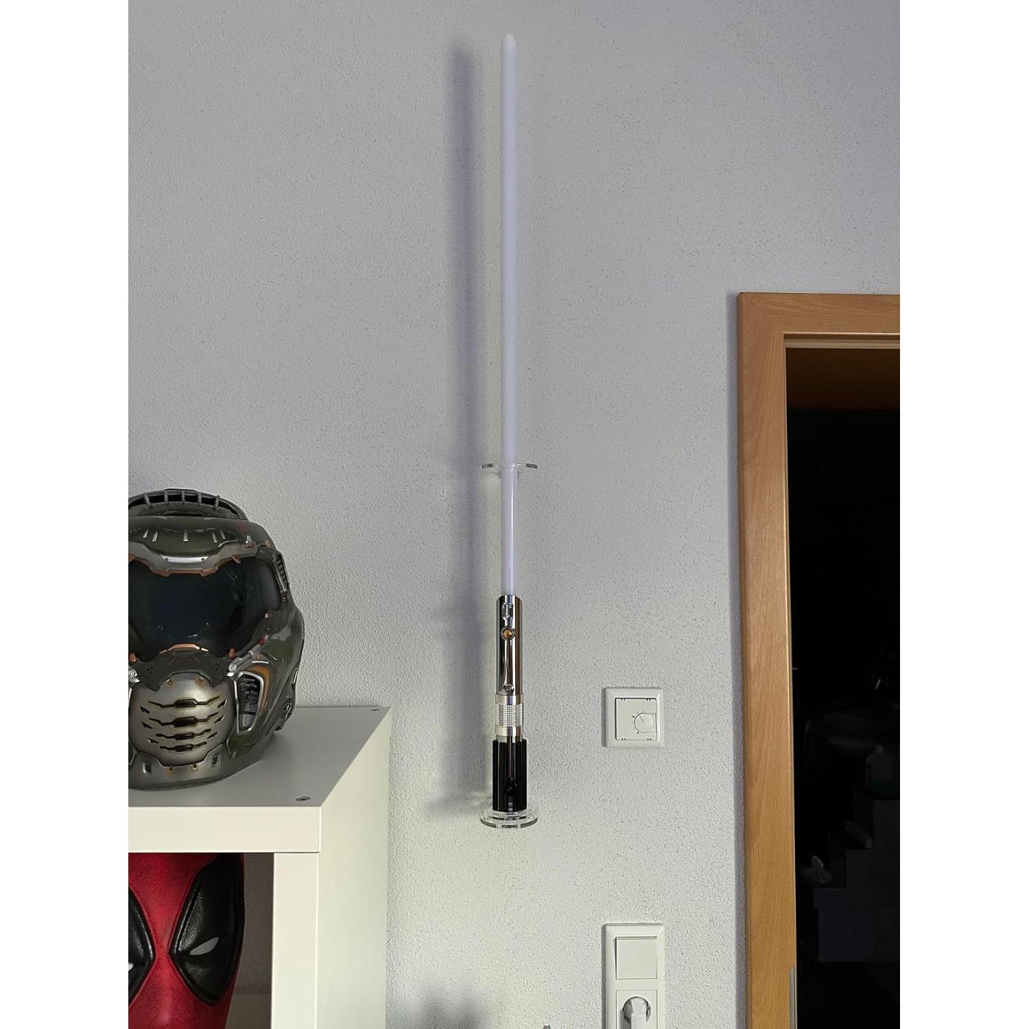 Soporte de sable de luz WANLIAN acrílico transparente 1 agujero