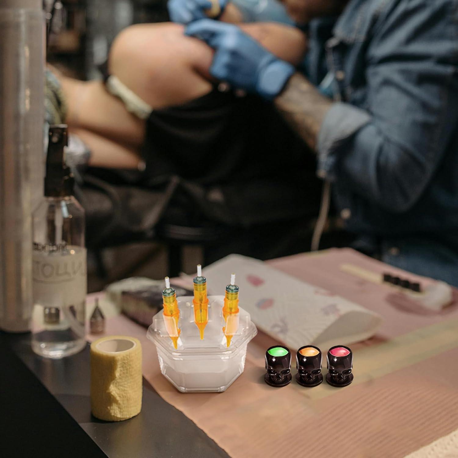 20 Tazas de Colmena Desechables Willaudy para Tatuaje