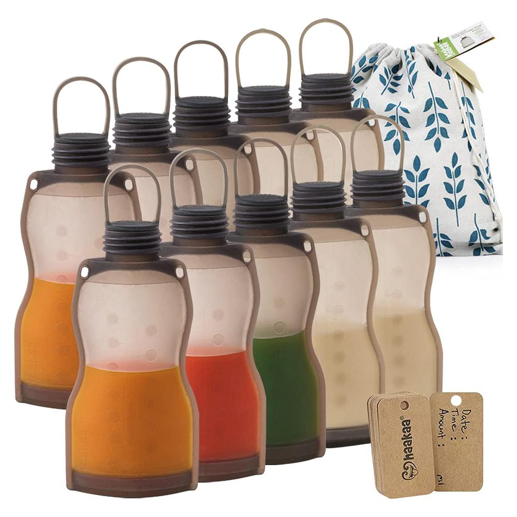 Bolsas de Almacenamiento de Leche Materna Haakaa 10 Piezas 260ml