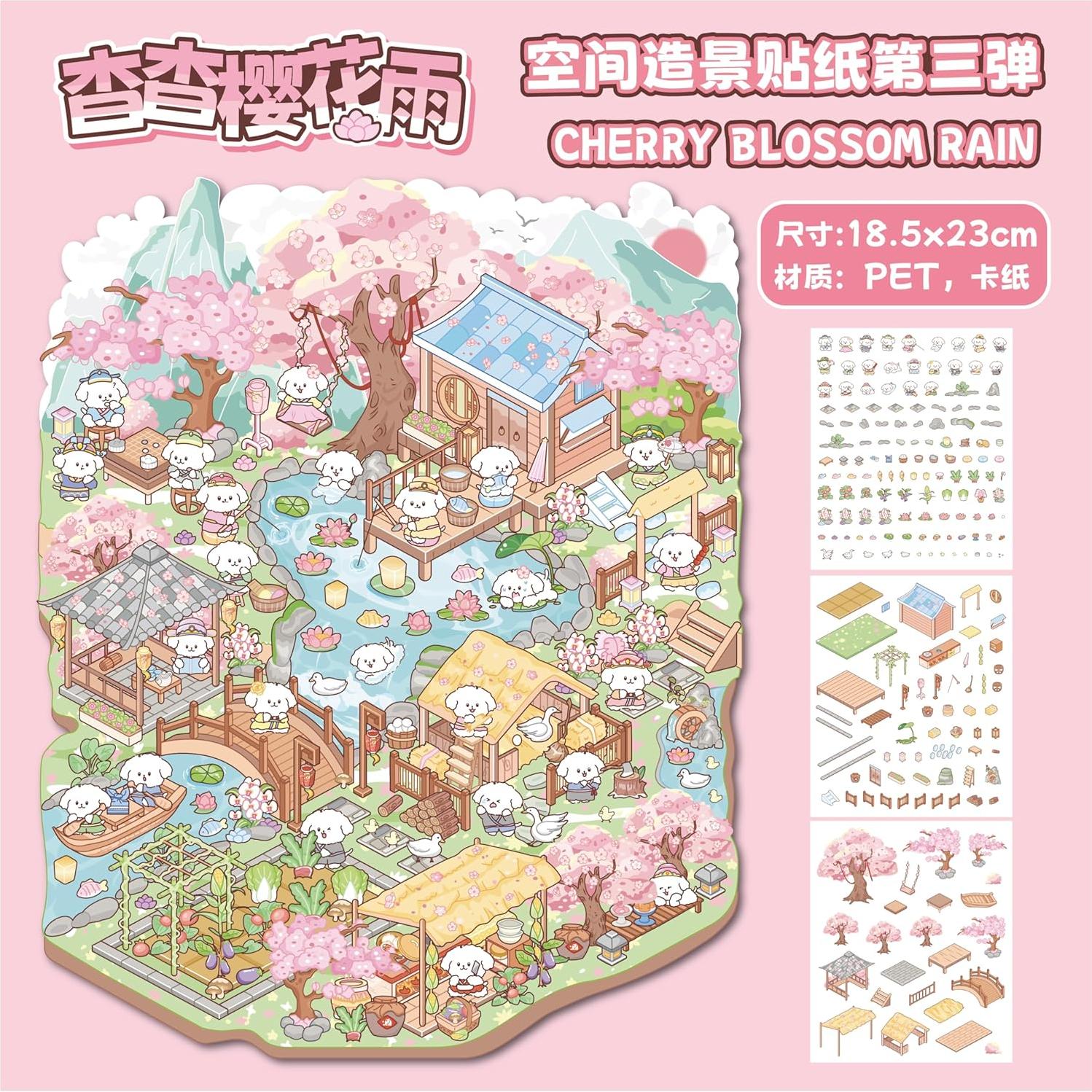 Pegatinas 3D DIY Genérico - Escenas de Manualidades para Adultos