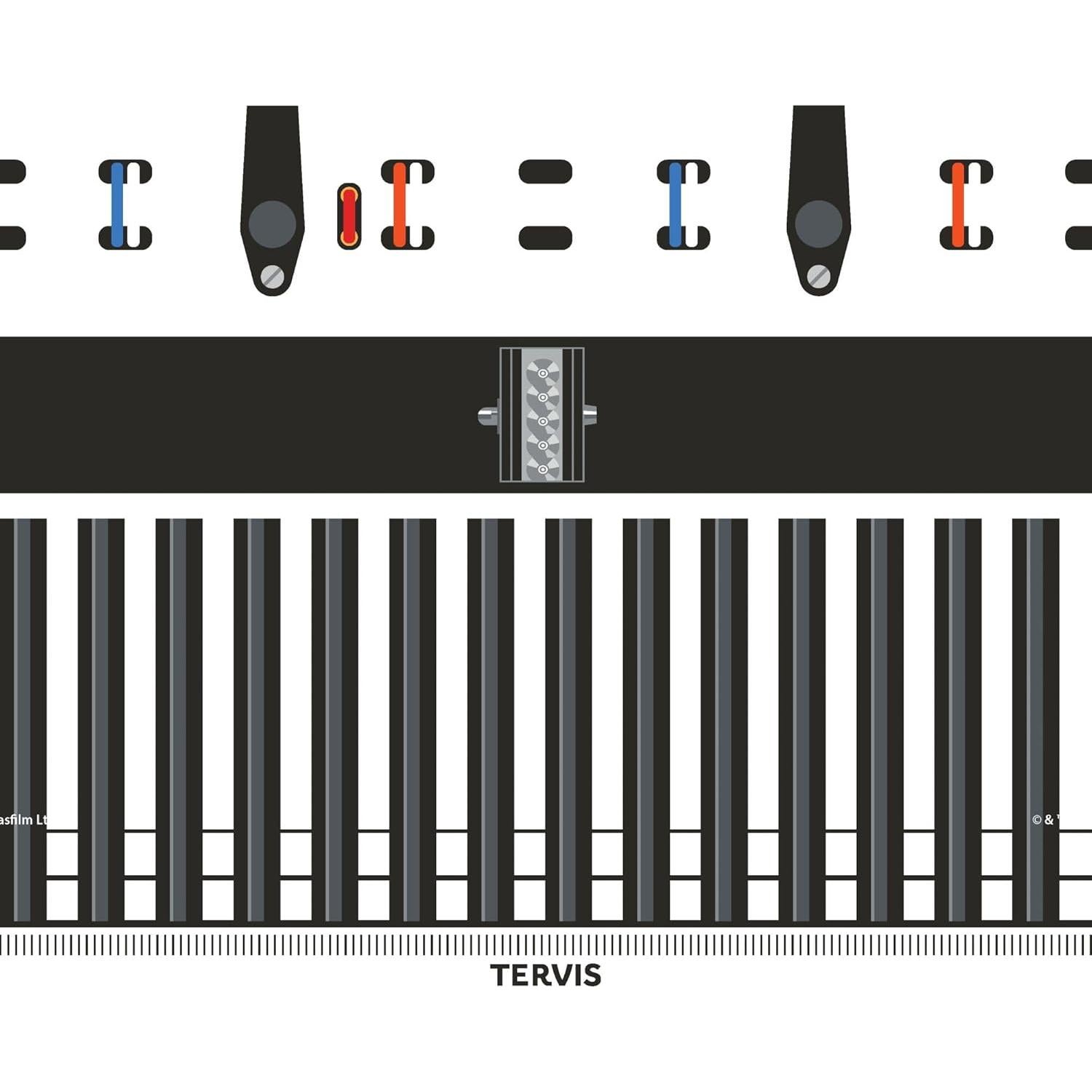Botella de Agua Tervis Star Wars 36oz Acero Inoxidable