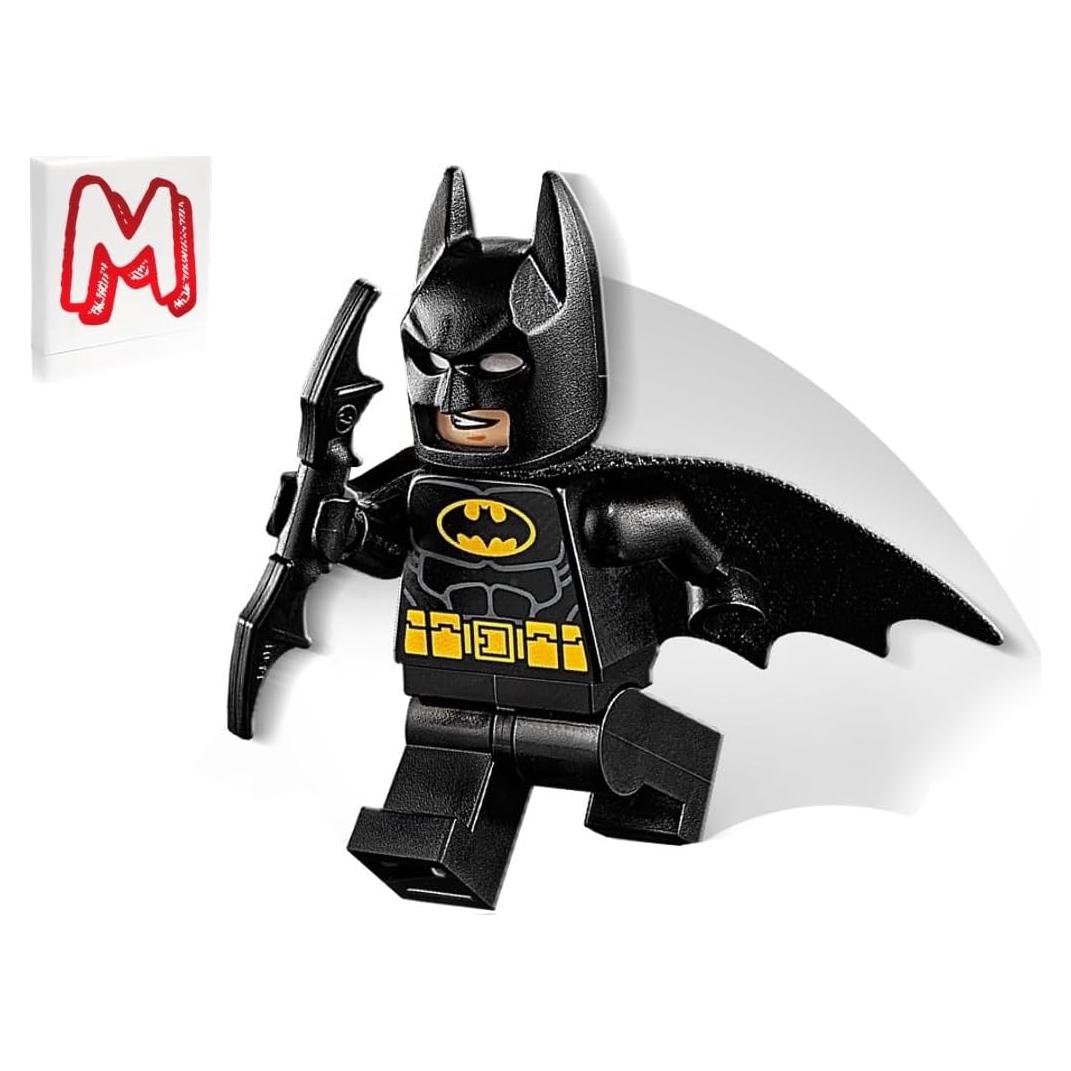 LEGO Super Heroes Batman Minifigura - Traje Negro y Bat-a-rang
