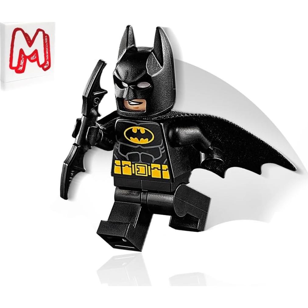 LEGO Super Heroes Batman Minifigura - Traje Negro y Bat-a-rang