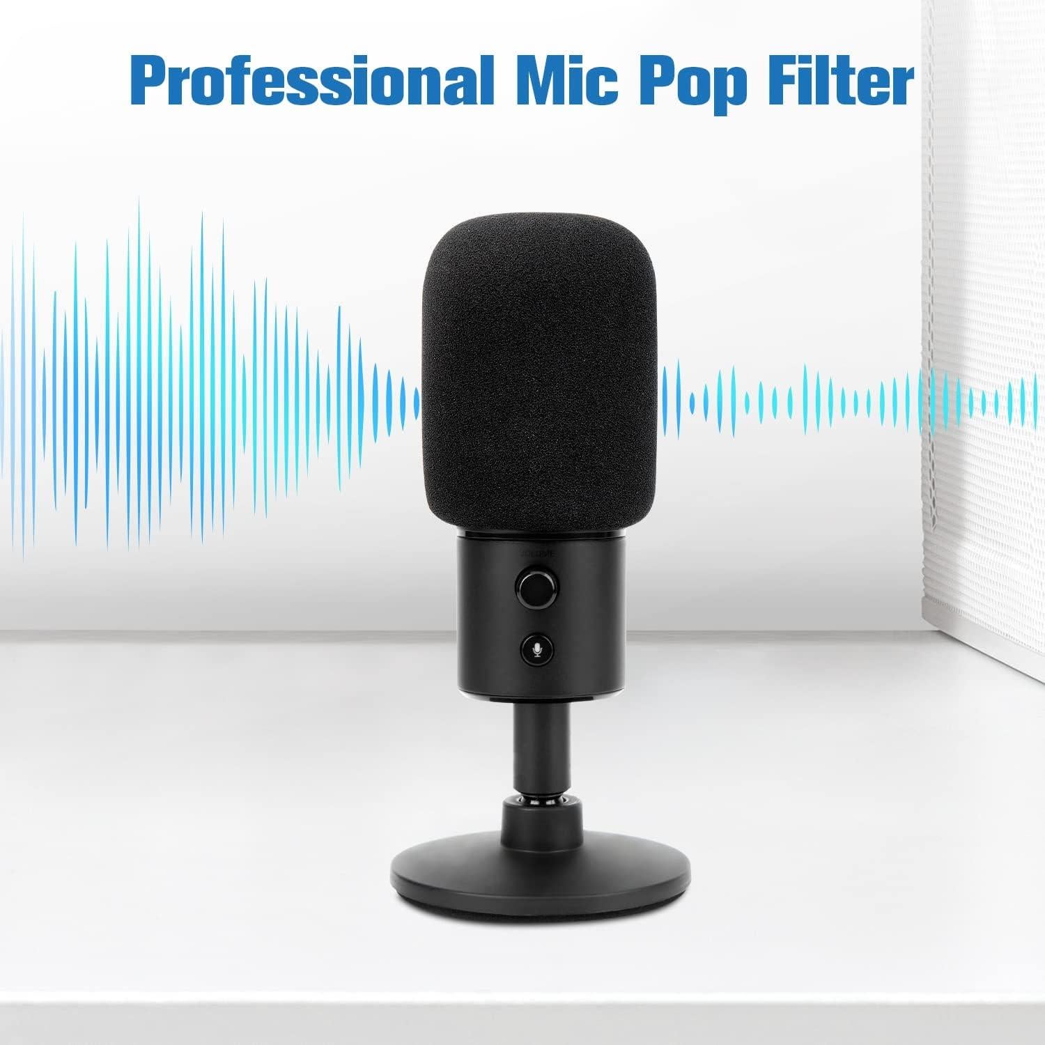 Soporte de choque Razer Seiren X con filtro anti-pop y adaptador