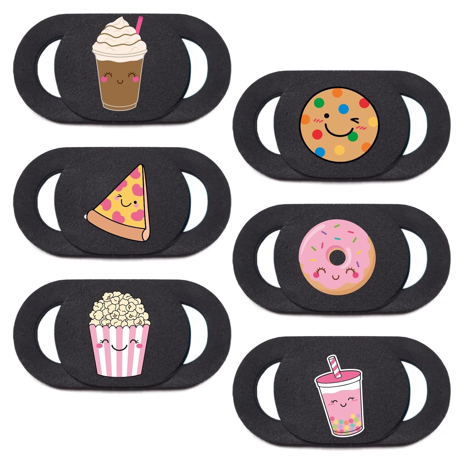 Cubierta de Cámara Deslizante VeekyVicky para Privacidad - 6 Paquetes