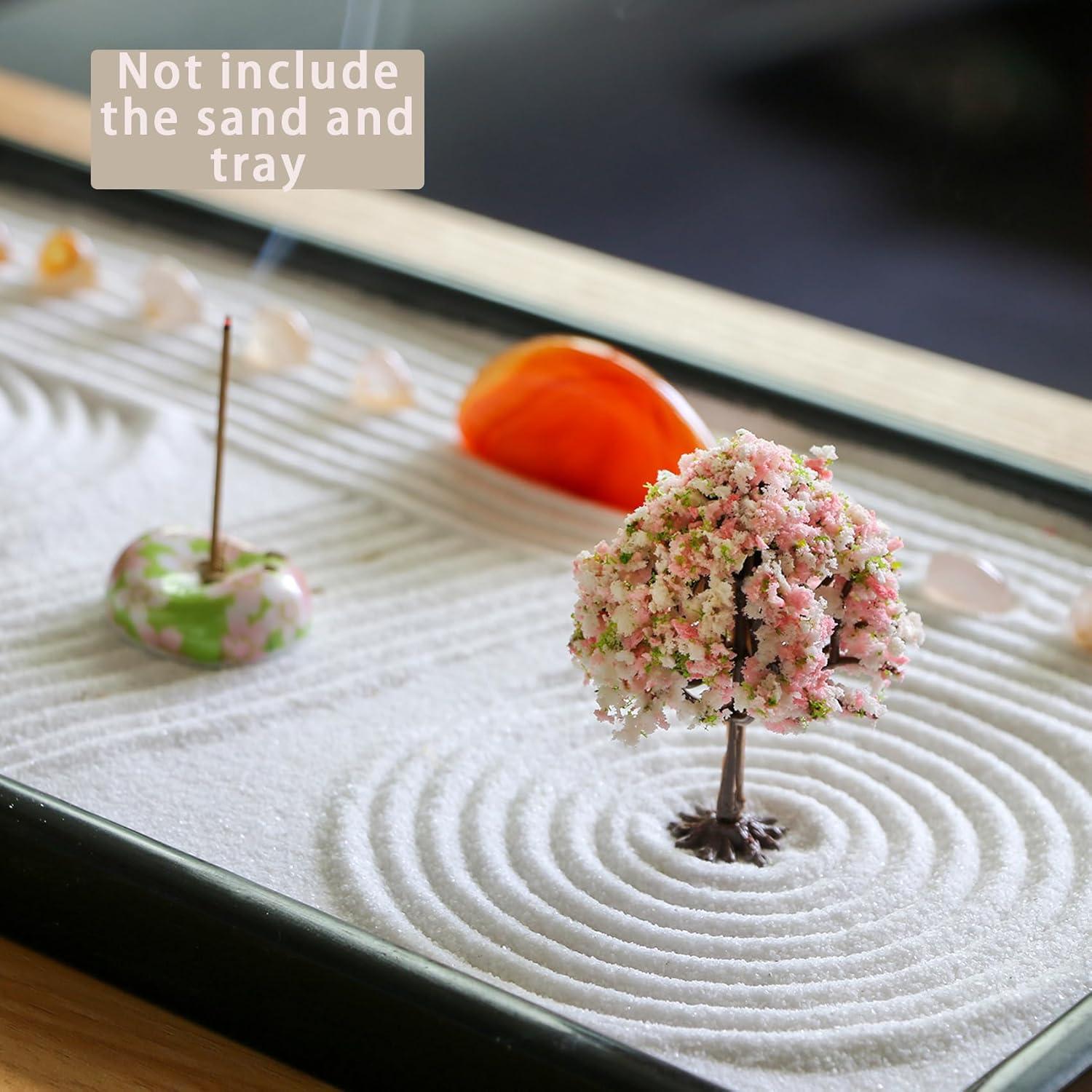 Set de Jardín Zen de 22 Piezas JJJ Arts - Rastrillos de Bambú