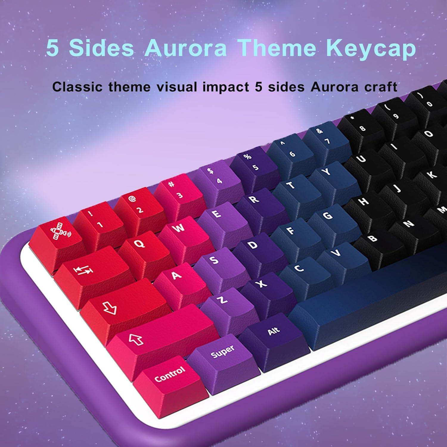 Conjunto de Teclas Mecánicas LUSKINNO Aurora 138 PBT