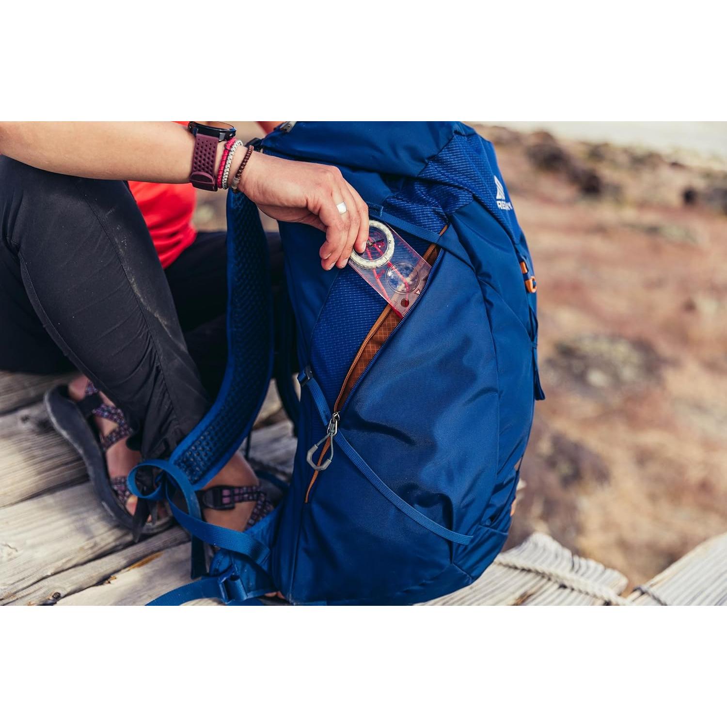 Mochila de Senderismo Gregory 30L Spark Navy 57x27x22 cm