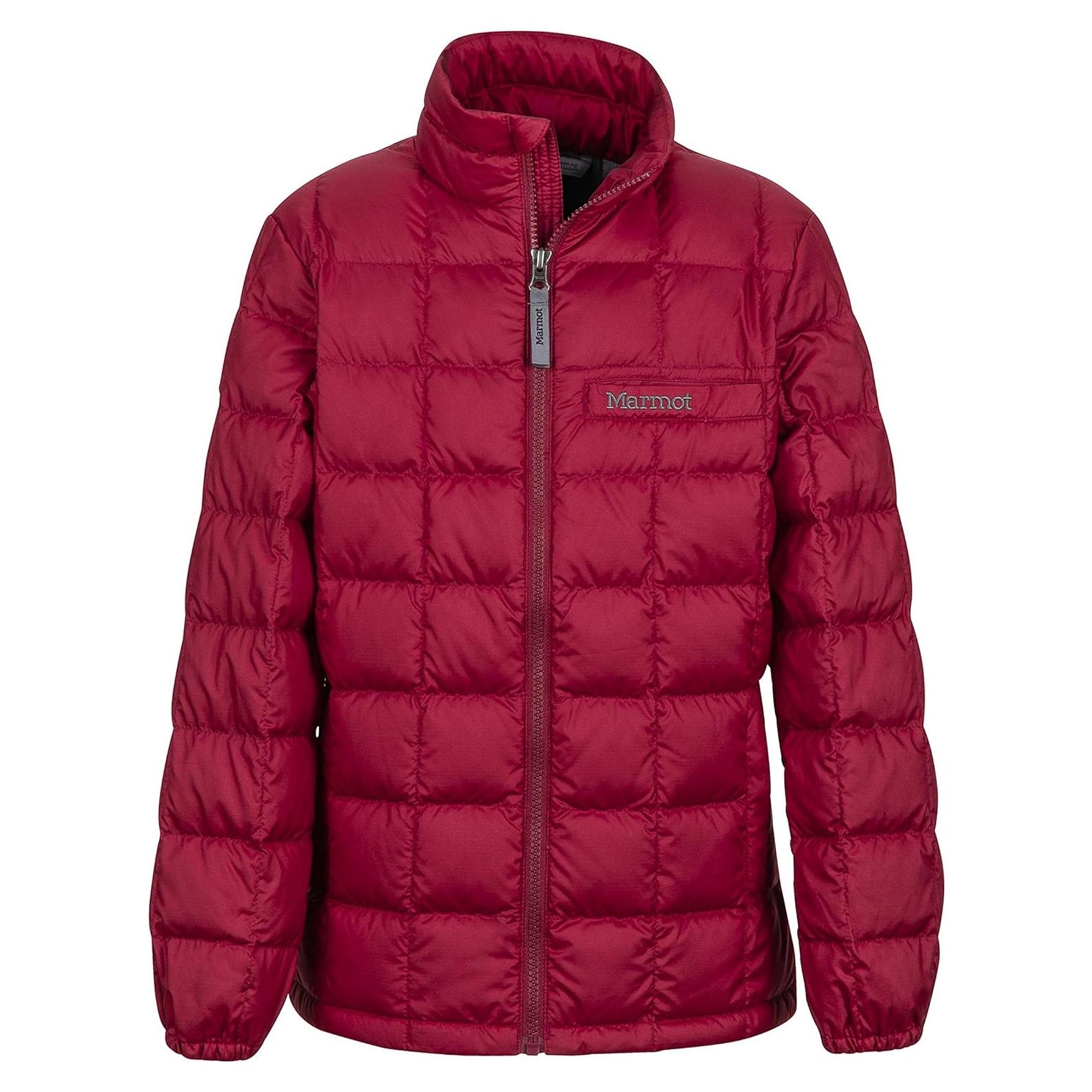 Chaqueta de plumas para niños Marmot Ajax ladrillo 600 fill