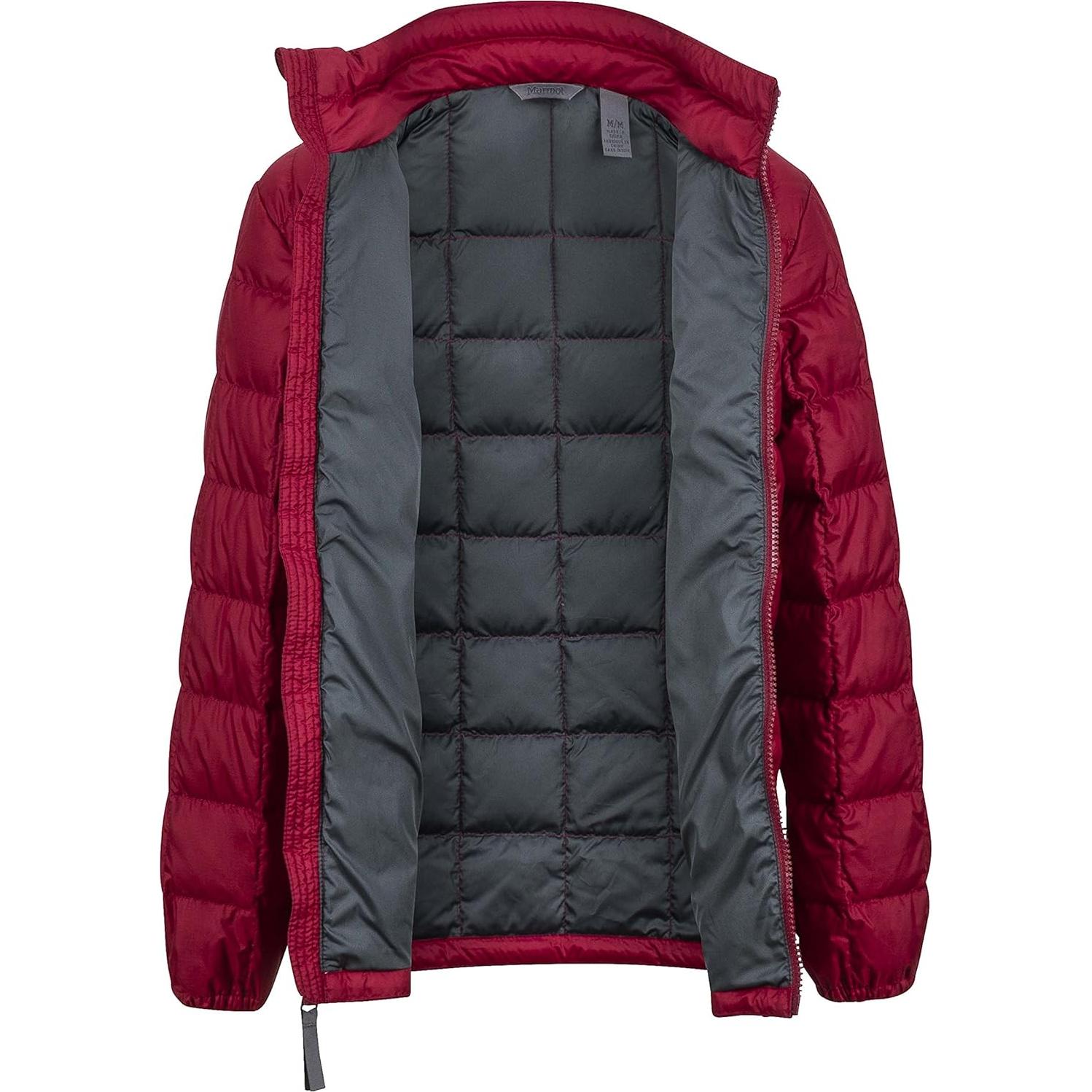 Chaqueta de plumas para niños Marmot Ajax ladrillo 600 fill
