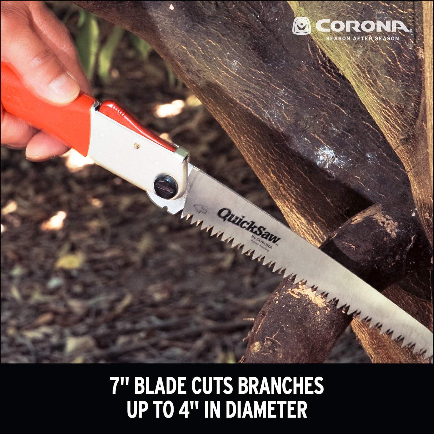 Sierra de Poda Corona QuickSAW 7" Hoja Curvada 0.22 kg