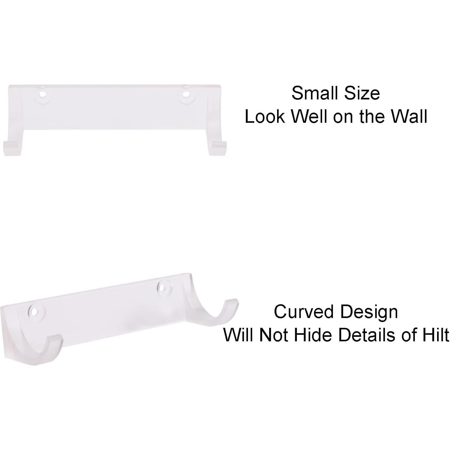 Soporte de Montaje en Pared LEKUSHA para Sable de Luz - 4 Piezas