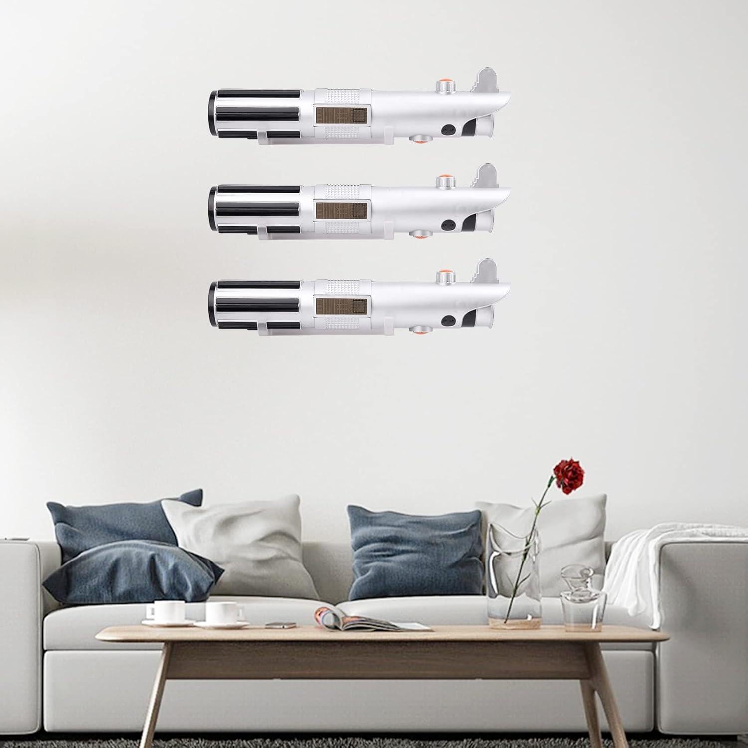 Soporte de Montaje en Pared LEKUSHA para Sable de Luz - 4 Piezas