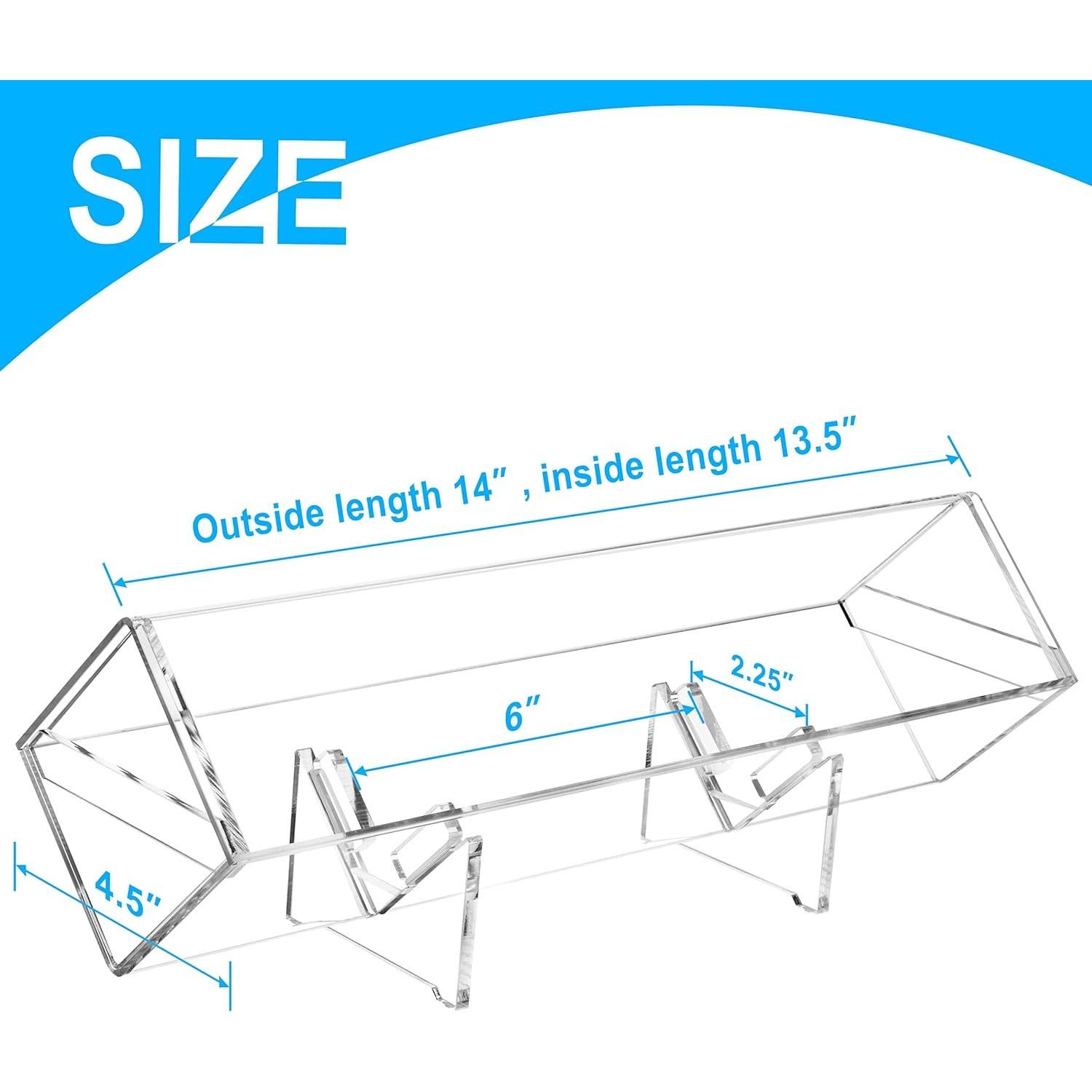 Soporte Acrílico Transparente para Sable de Luz Cosmos