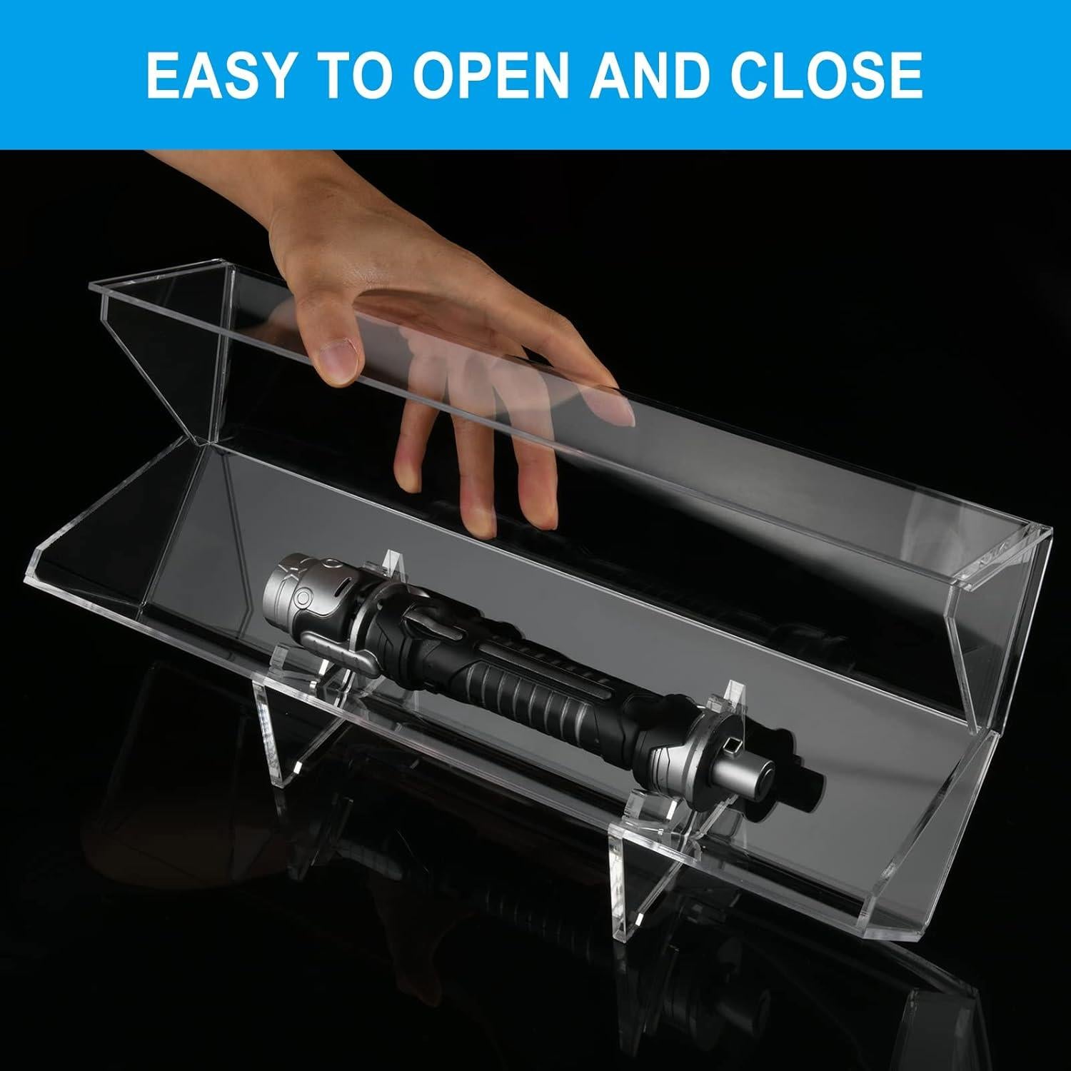 Soporte Acrílico Transparente para Sable de Luz Cosmos