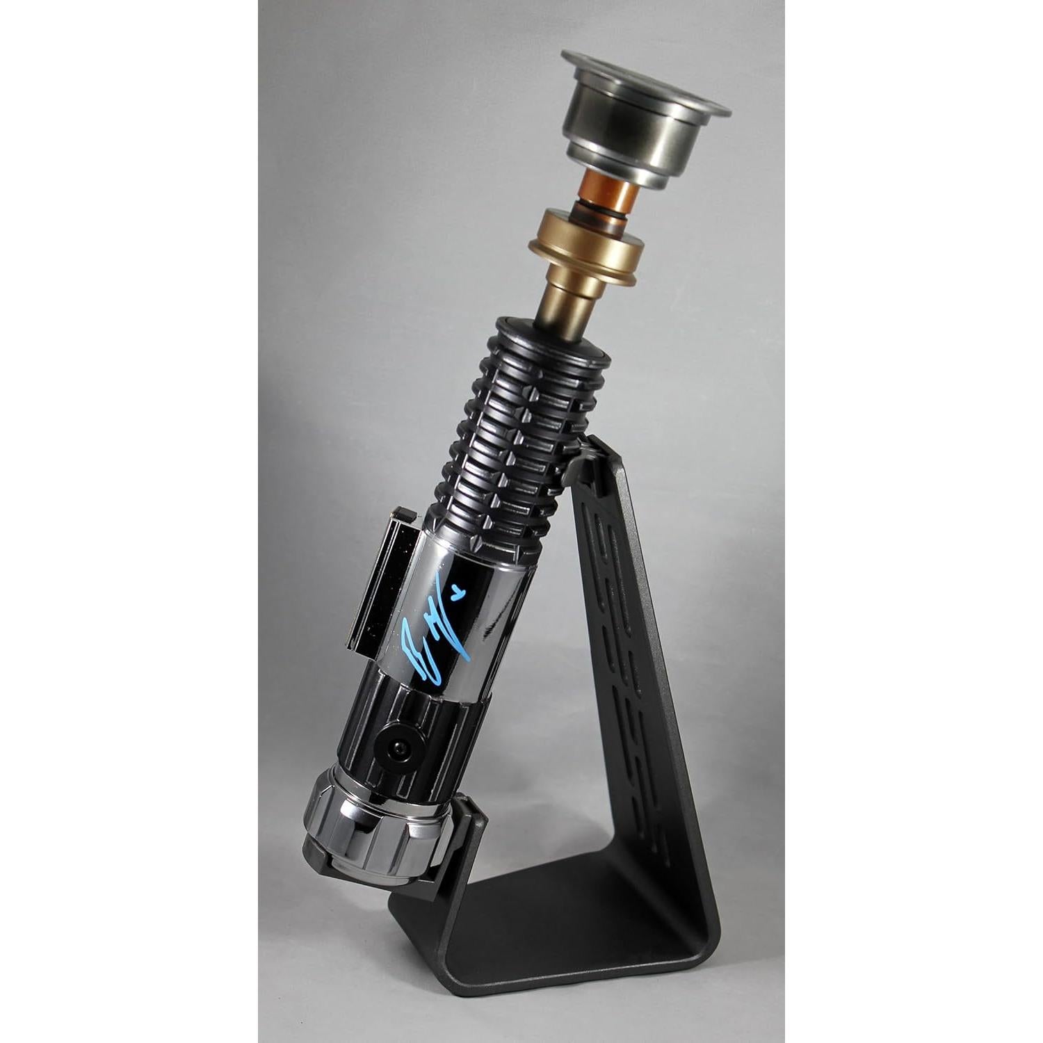 Ewan McGregor Signed Star Wars Obi-Wan Kenobi Black Series Force FX Elite Lightsaber w/JSA COA