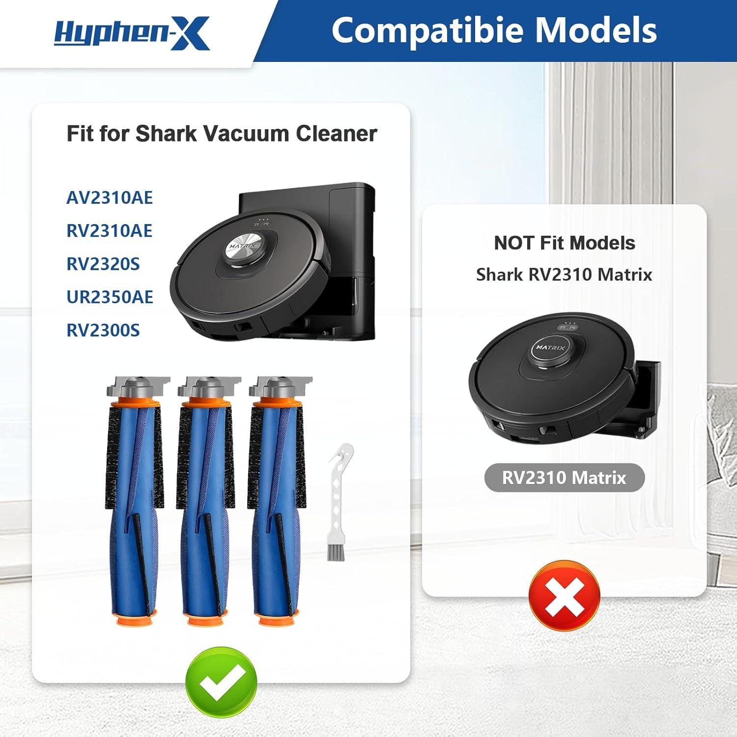 Reemplazo Cepillo Principal 3 Paquetes Shark RV2300 RV2310