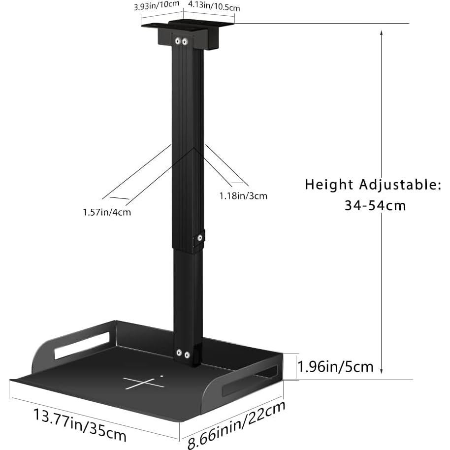 Soporte de Techo Universal JGPIN para Proyector y Cámara Ajustable