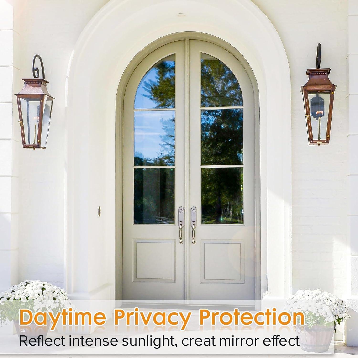 Película de Ventana LUTE Reflectante 44.5x200 cm Privacidad Diurna