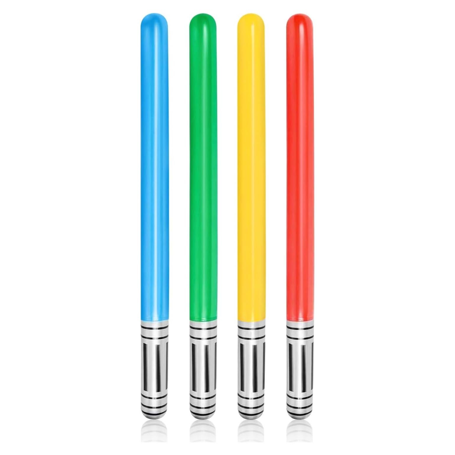 4 Sables de Luz Inflables TOSAMZOO 78,74 cm Colores Variados