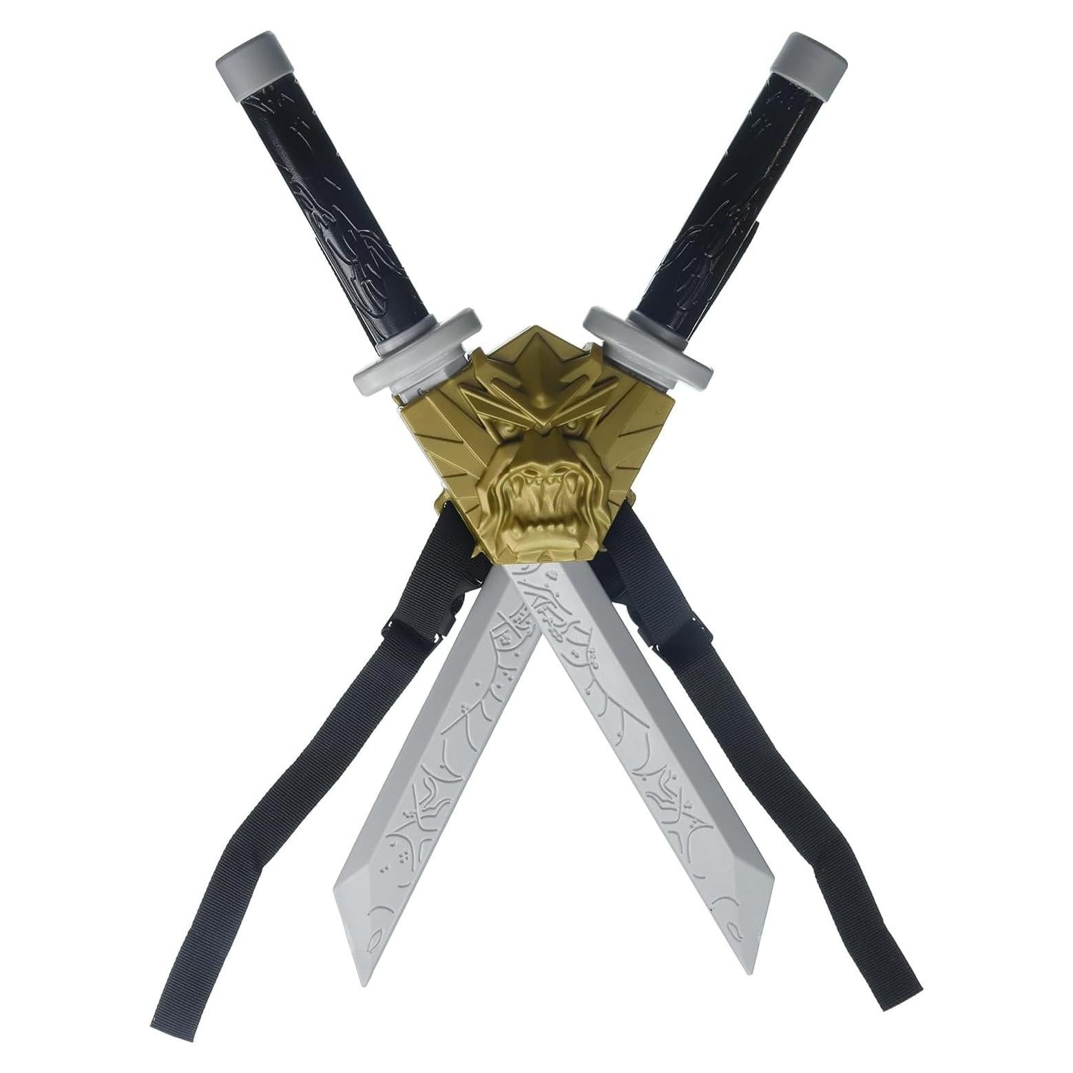 Conjunto de Armas Dragón Ninja Disguise 2 Espadas y Mochila
