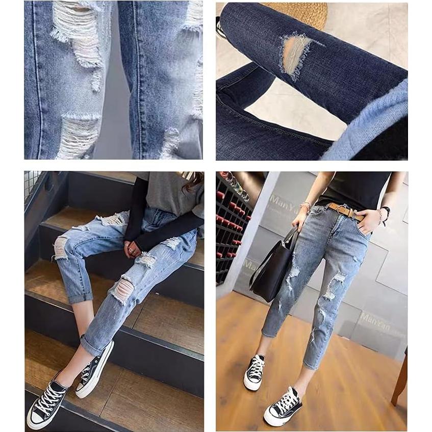 Parches de Algodón para Jeans LEBONCIN - Kit de Costura 2 Pcs 6x8cm