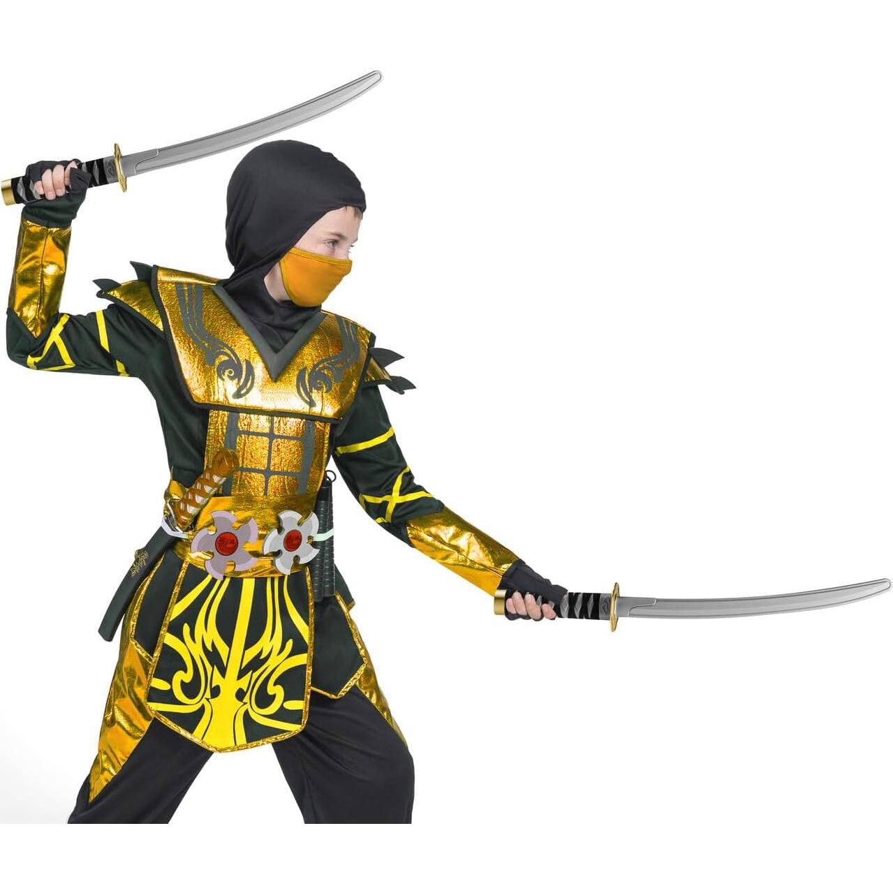 Conjunto de Armas Ninja Spooktacular con Mochila y Espadas