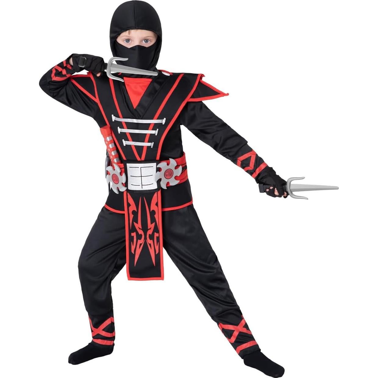 Conjunto de Armas Ninja Spooktacular con Mochila y Espadas