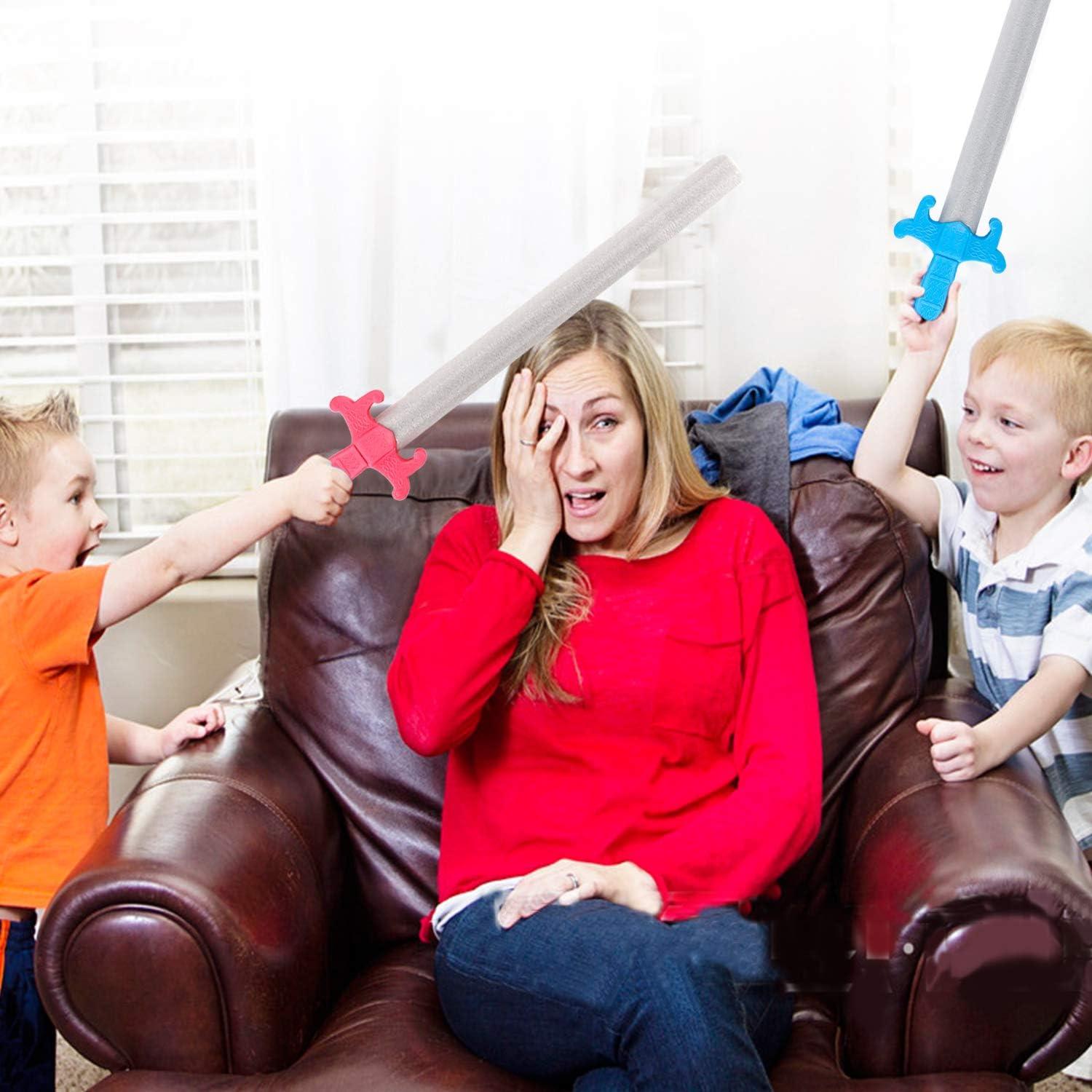 Set 6 Espadas de Espuma Gigantes Liberty Imports 76 cm