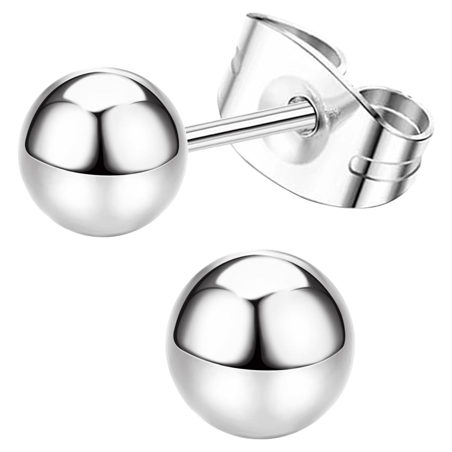 Pendientes de Titanio Hipoalergénicos G23 20G para Mujeres y Hombres