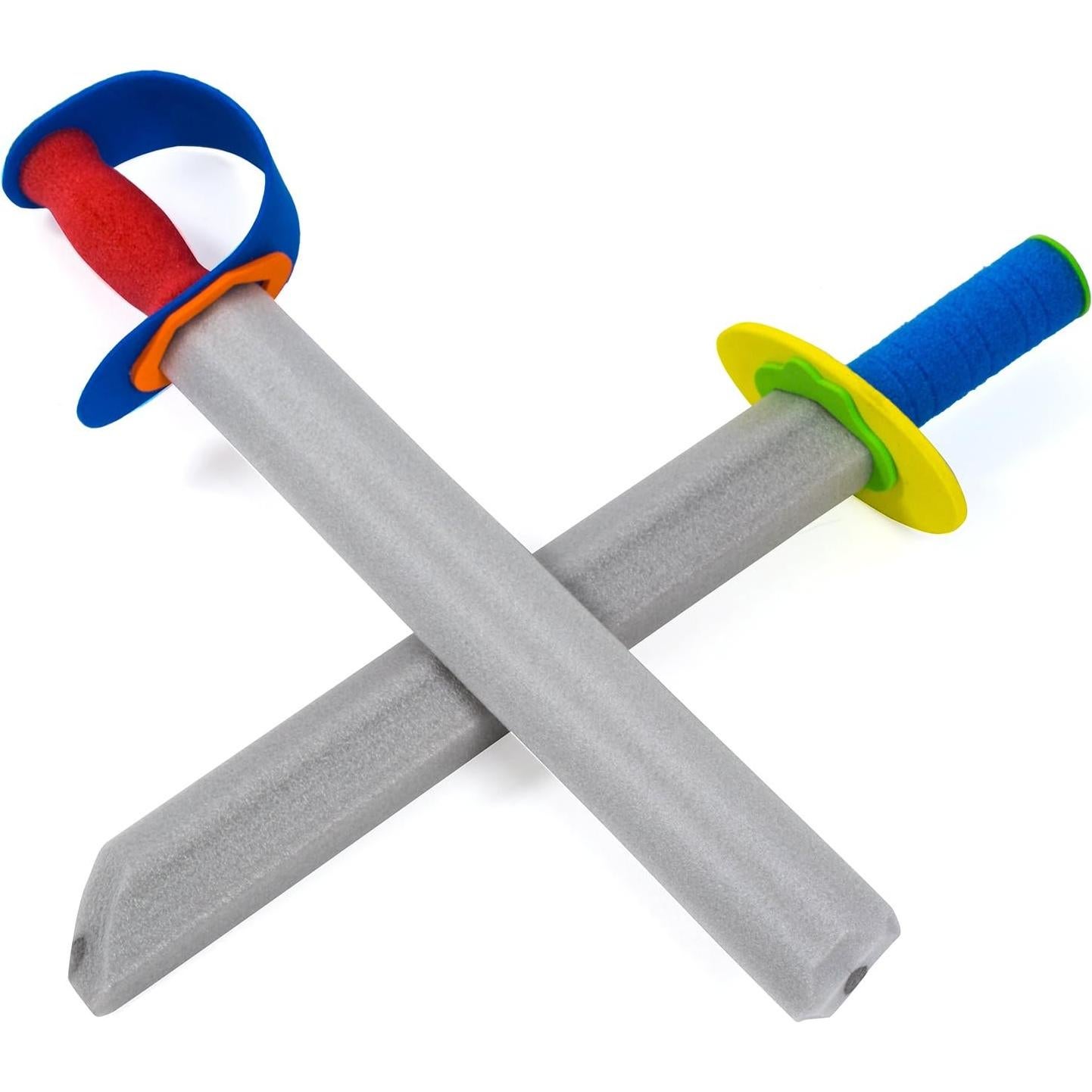 Tigerdoe Foam Swords - 6 Pack Toy Warrior Swords for Children - Kids Ninja Sword Toys - Christmas Stocking Stuffers