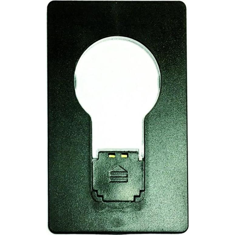 10 Tarjetas LED Portátiles Inovat con Luz Blanca y Baterías