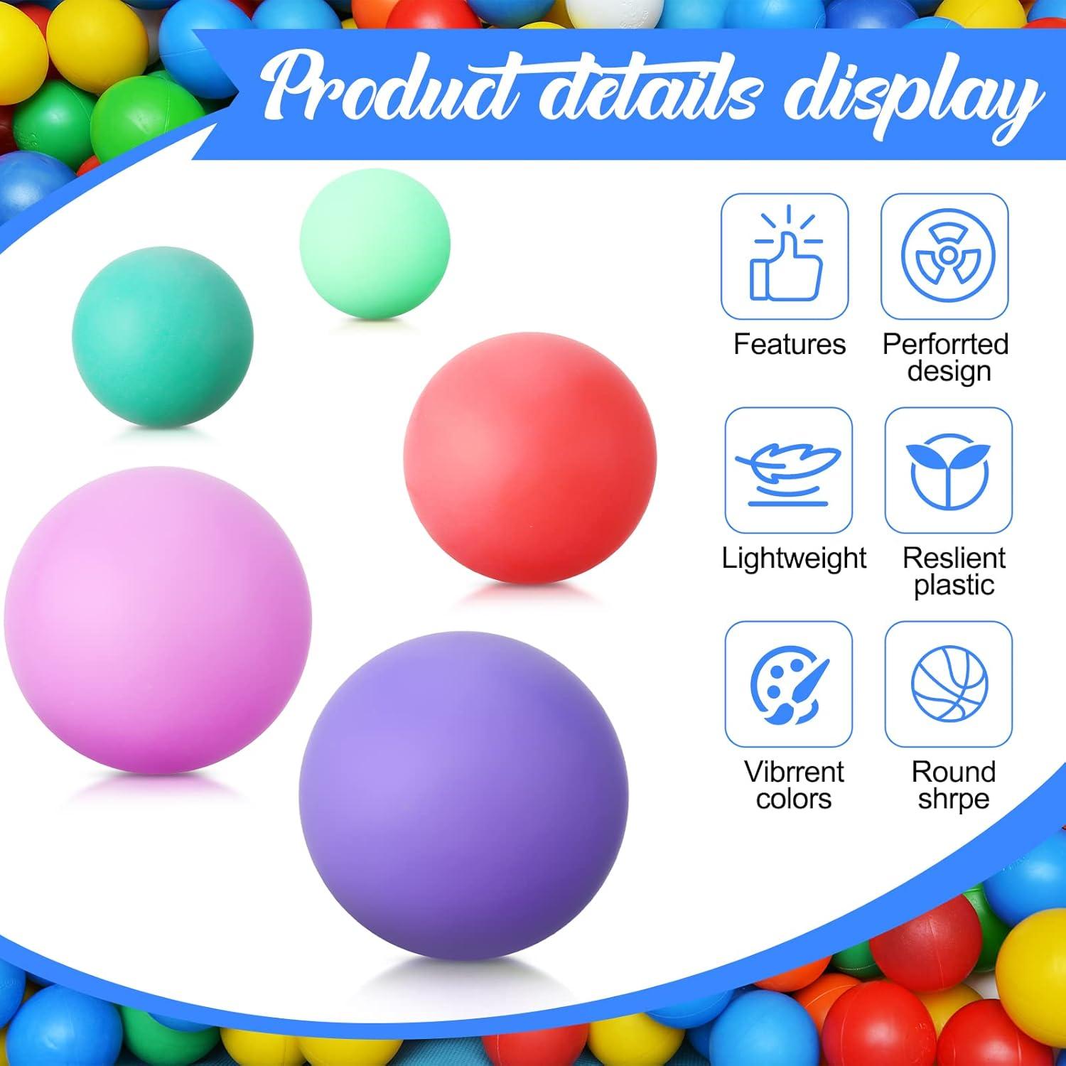 Pelotas de Tenis de Mesa Chivao 200 Piezas Coloridas 40 mm