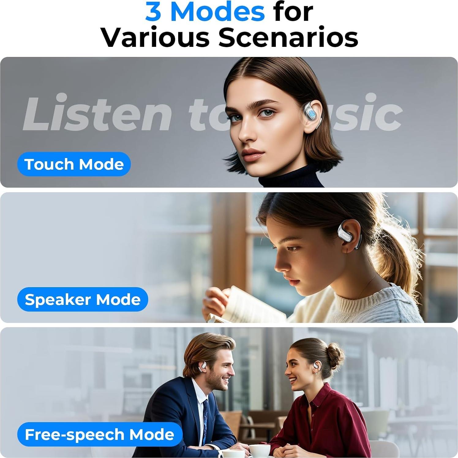 Auriculares de Traducción AI MINISO MS152 Bluetooth Inalámbricos