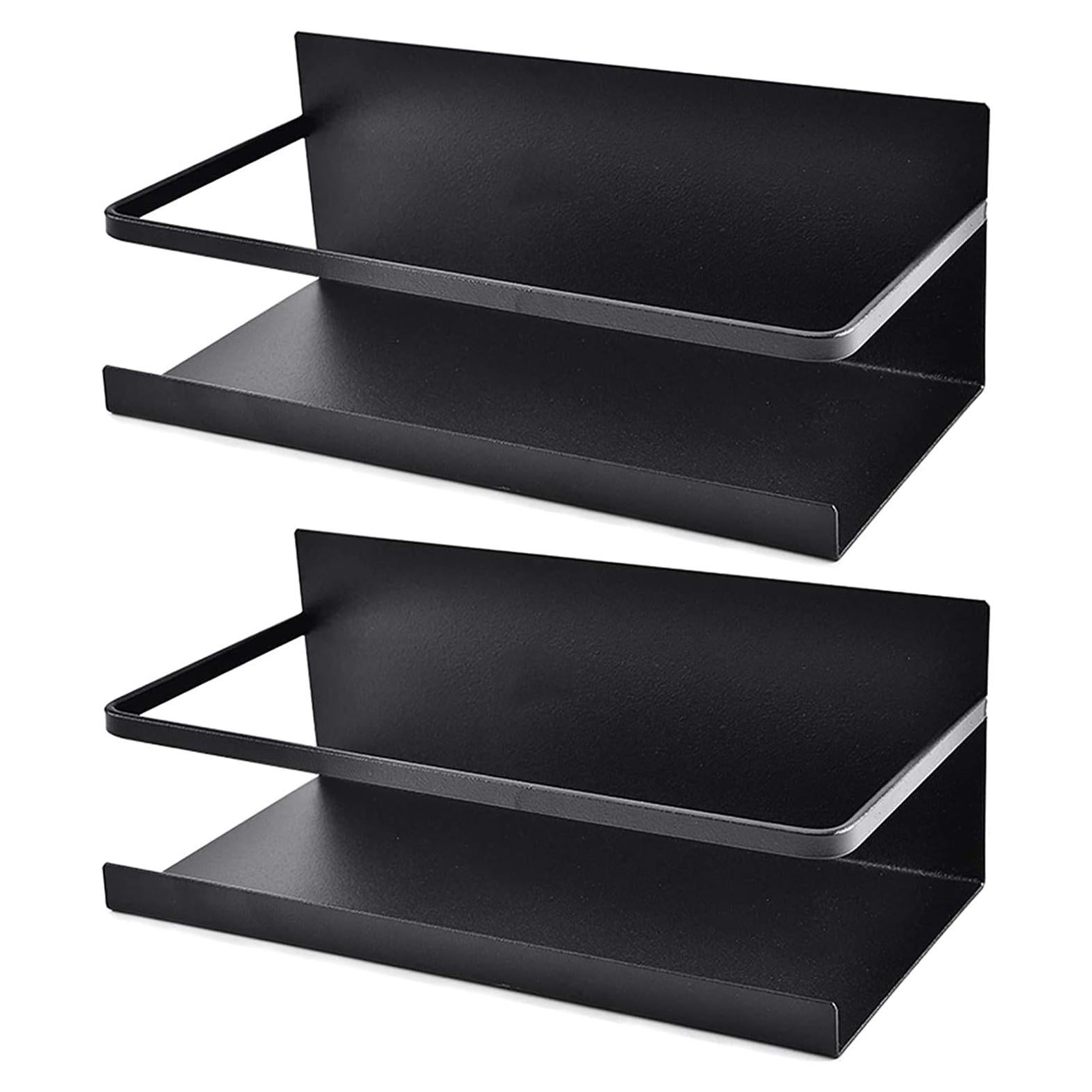 Estante Magnético para Especias Kovot - Negro, 2 Unidades