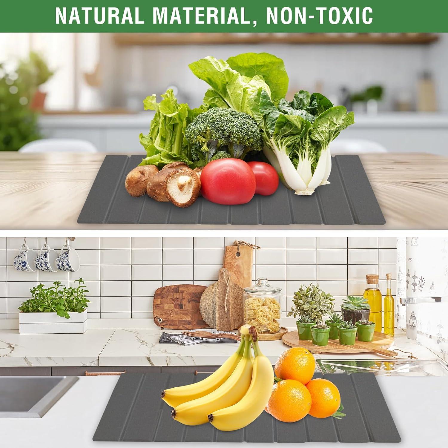 Alfombrilla de Secado de Platos Decorelement 60x40cm Gris