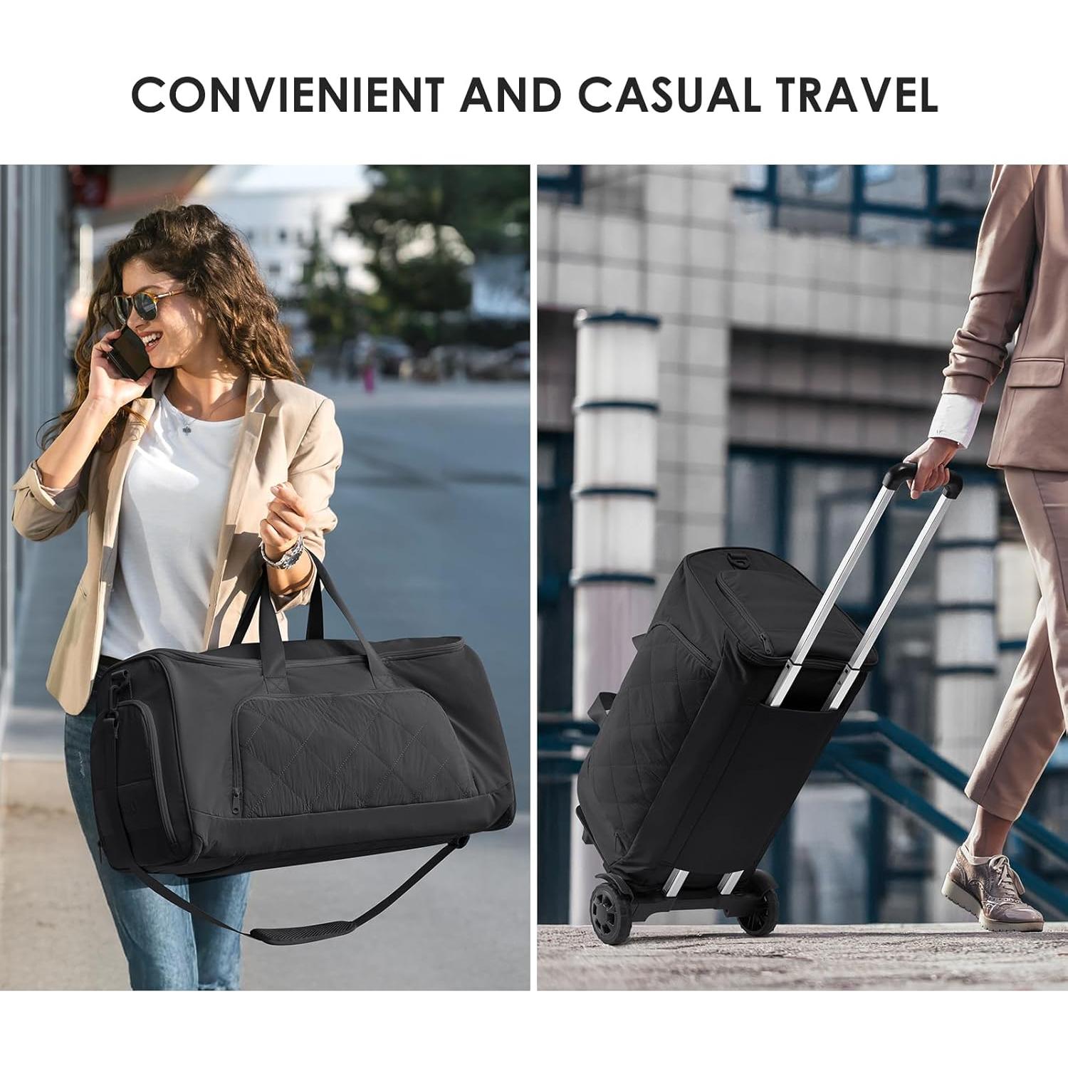 Bolsa de Viaje Rodante 3 en 1 ET24B428A Negra