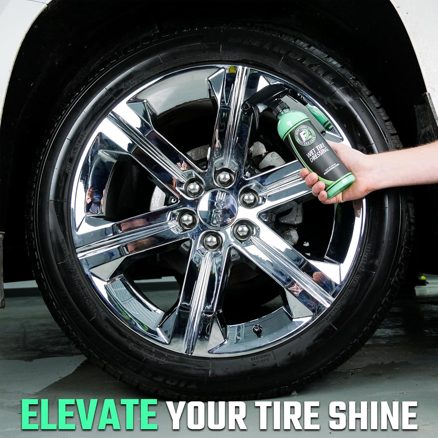 ExoForma Spray para Neumáticos Húmedos 473 ml - Brillo Alto