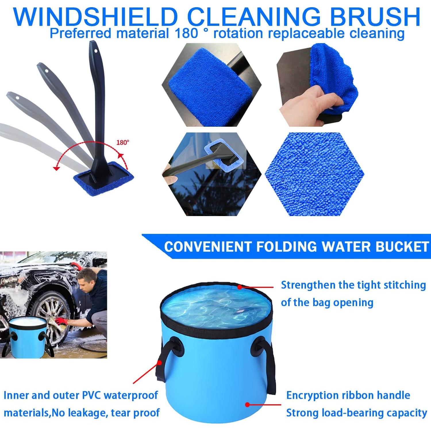 Kit de Limpieza de Autos LIANXIN QJB-25 37 Piezas Completo