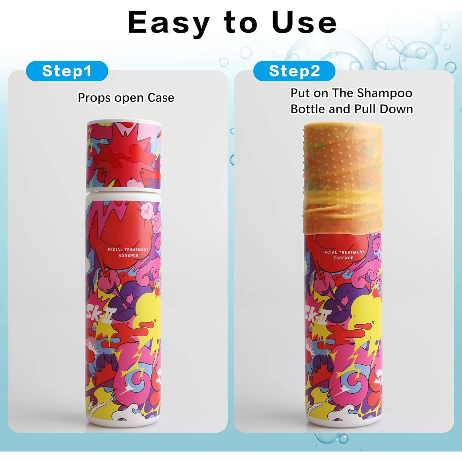 6 Fundas de Silicona a Prueba de Fugas YUBIRD para Botellas