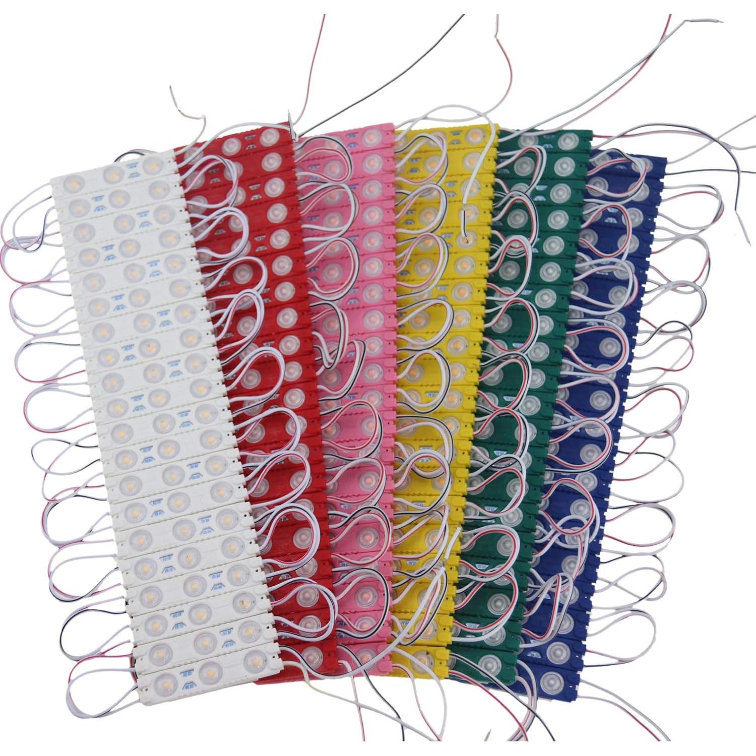 Módulo LED REXTiN Amarillo 200pcs 2835 Impermeable 12V